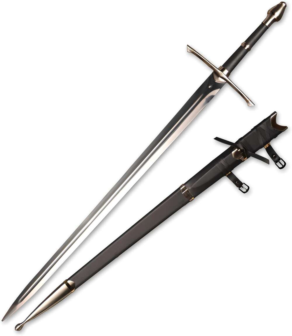 60" Aragon Medieval Sword - Image 3