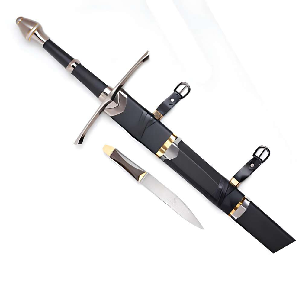60" Aragon Medieval Sword - Image 4